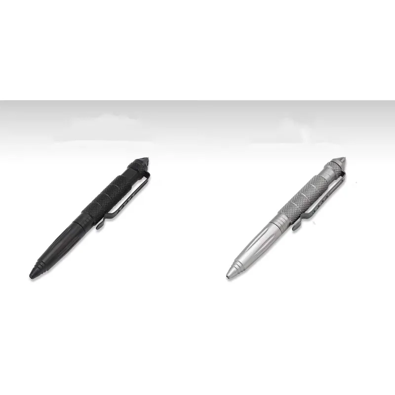 1-4 Stück Taktischer Stift Multifunktional aus Aluminiumlegierung für Outdoor-Camping Sicherheit Überlebens-Taktikwerkzeug Notfall-Glasbrecher-Stift