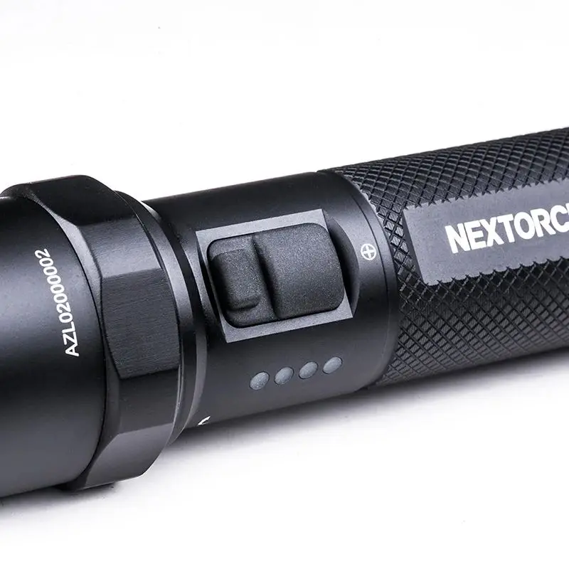 Imagem -02 - Nextorch P80 Recarregável Alto Brilho Lanterna Tática Led Aplicação da Lei Esportes ao ar Livre Pesca Camping 1600 Lumens