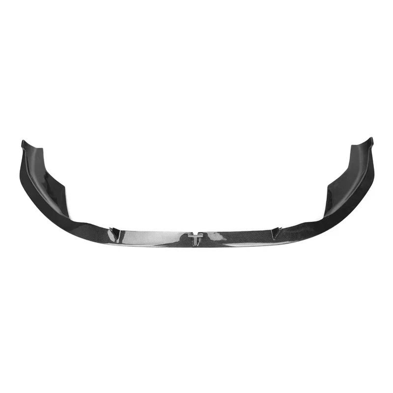 For Audi A4 S4 B9.5 Real Carbon Fiber Front Bumper Lip Chin Spoiler Splitter Accessories