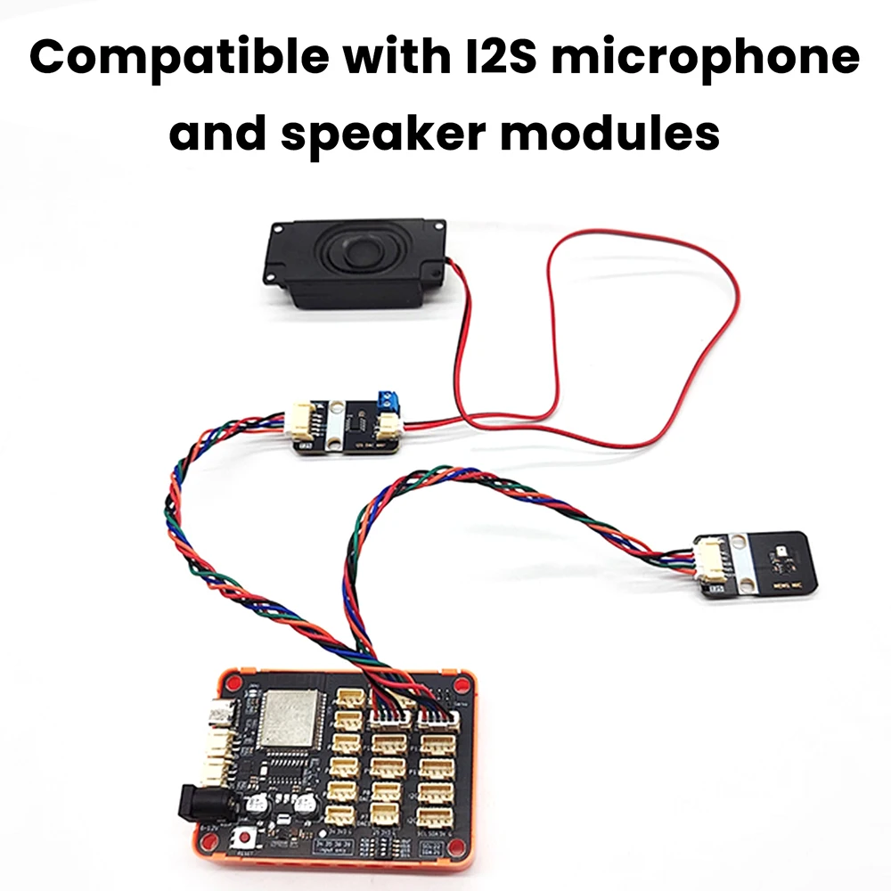 MAX98375 I2S Audio-Verstärkermodul mit KI-Chat-Lautsprecher für Arduino ESP Künstliche Intelligenz KI-Chat-Lautsprechermodul – Detail 13