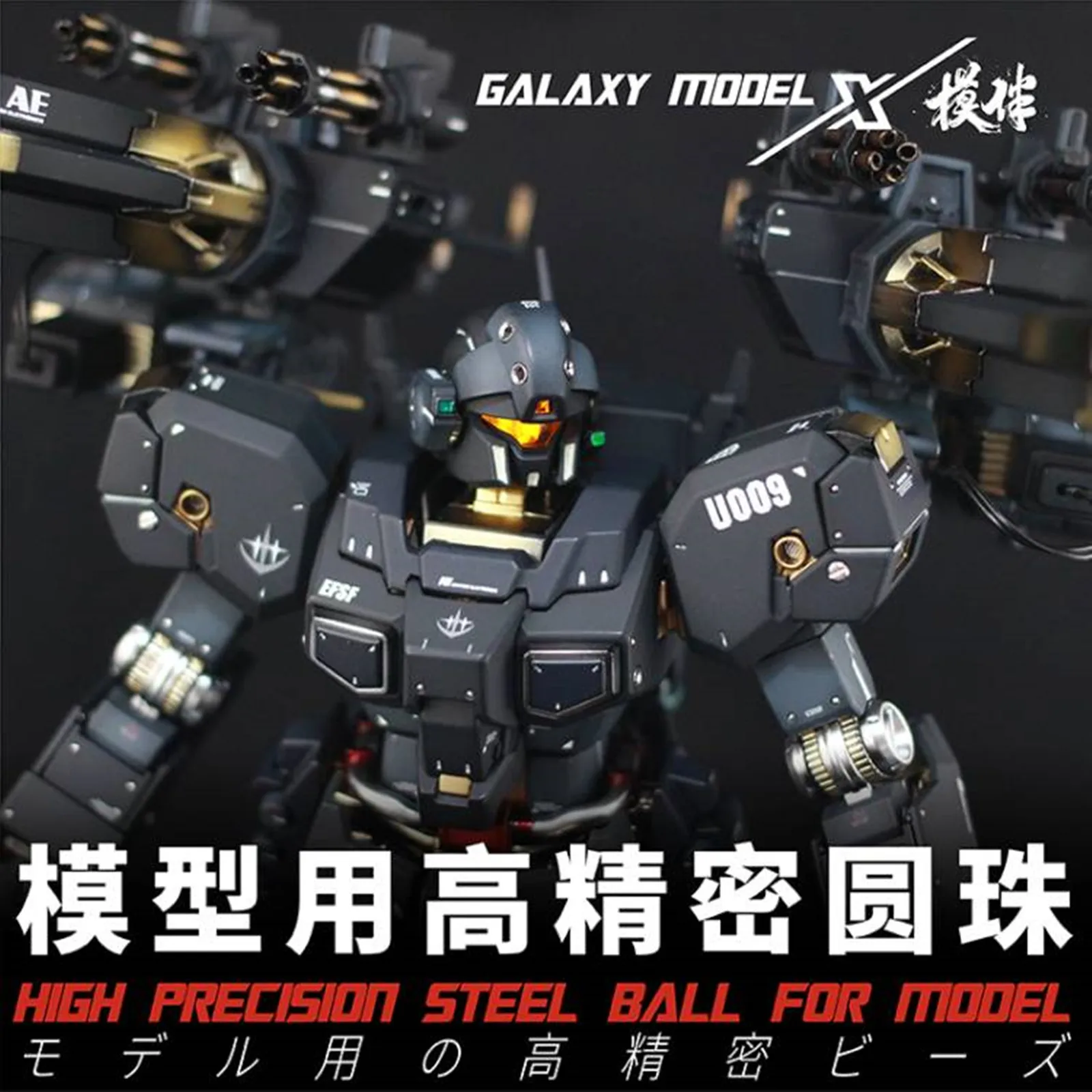 Imagem -03 - Galaxy T08d0115 Bola de Aço de Alta Precisão Talão de Vidro Vários Tamanhos para o Modelo Gundam Construção Passatempo Ferramentas Diy