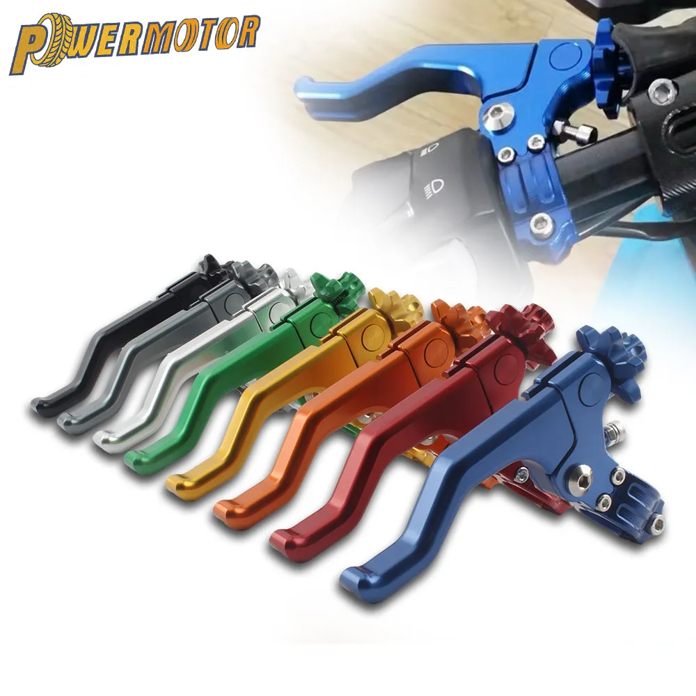 

Motorcycle Brake Levers Adjustable Clutch Levers Handle CNC for KTM Kawasaki Honda Yamaha Suzuki GY6 Scooter Universal Dirt Bike