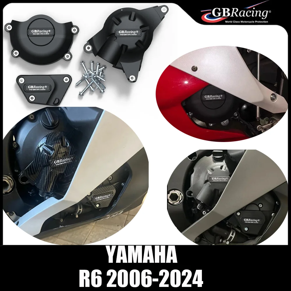 

For Yamaha Motorcycles Engine cover Protection case YZF R6 2006-2024 R6 Engine Covers Protectors