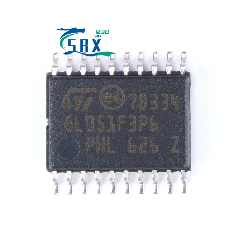 Original genuine STM8L051F3P6TR TSSOP-20 16MHz/8KB flash memory/8-bit microcontroller MCU For bulk orders please inquire
