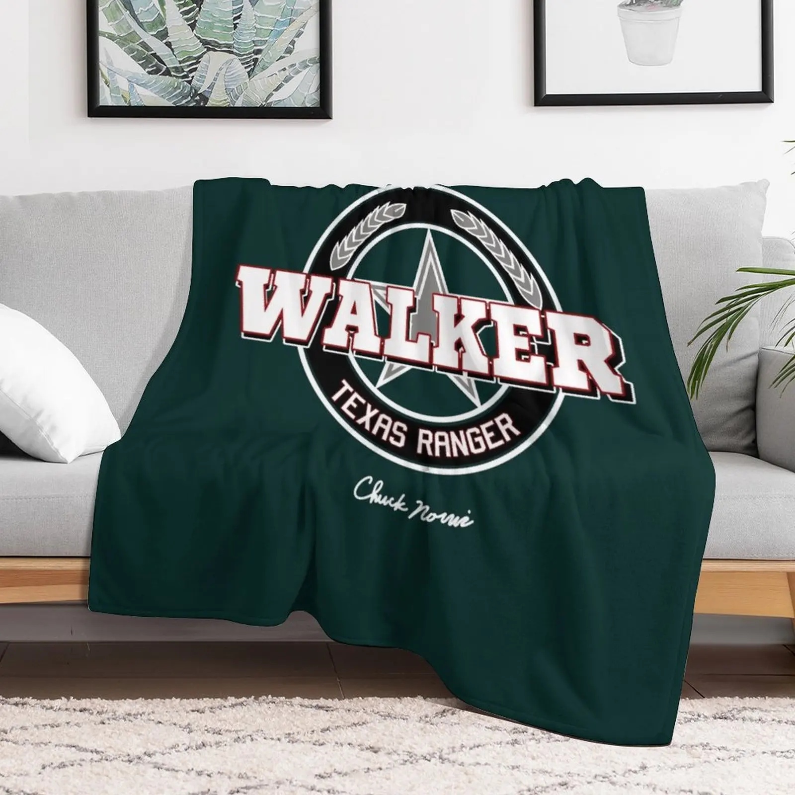 Walker Texas Ranger Cast Crew 90s Chuck Norris Throw Blanket halloween Sofas Blankets