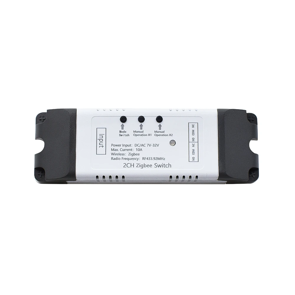 Imagem -06 - Módulo de Relé Interruptor Inteligente para Abridor de Porta de Garagem Zigbee Tuya Módulo Motor Wifi Usb 5v ac dc 732v 85250v Rf433 2ch