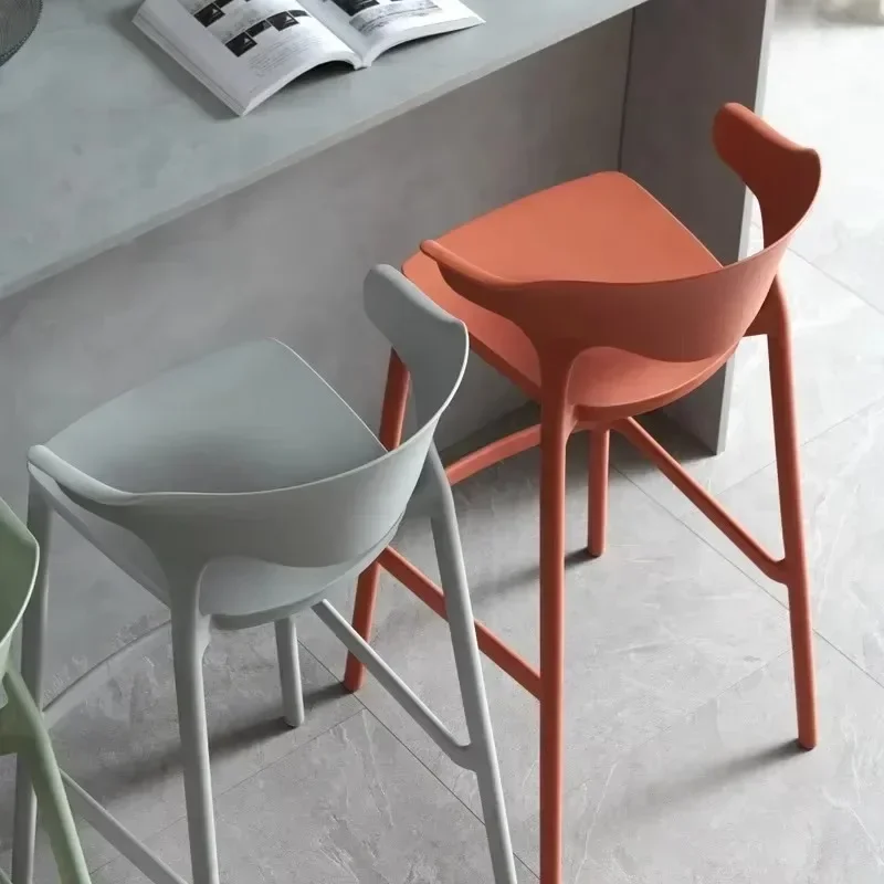 Kitchen Backrest Bar Stools Ergonomic Restaurant Pedicure Indoor Bar Stools Sustainable Magazine Taburetes De Bar Furniture