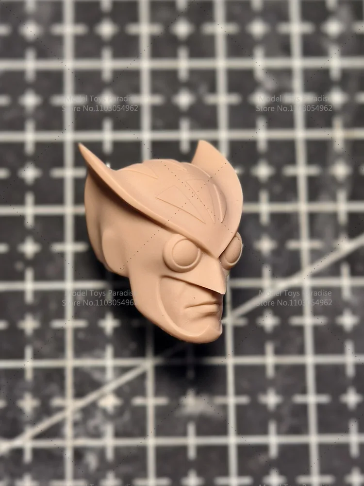 Non verniciato Scala 1/12 Talon Court of Owls Modello bianco Testa Batman Villain Testa Sculpt Fit 6 pollici ML MEZCO SHF Action Figure Body