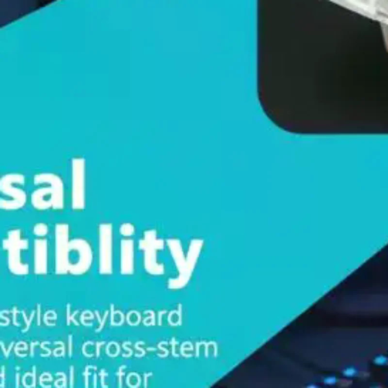 Interruptores de Teclado Mecânico com Feedback Tátil e Extrator de Switches para Montagem de Teclados Mecânicos, Jogos e Digitação