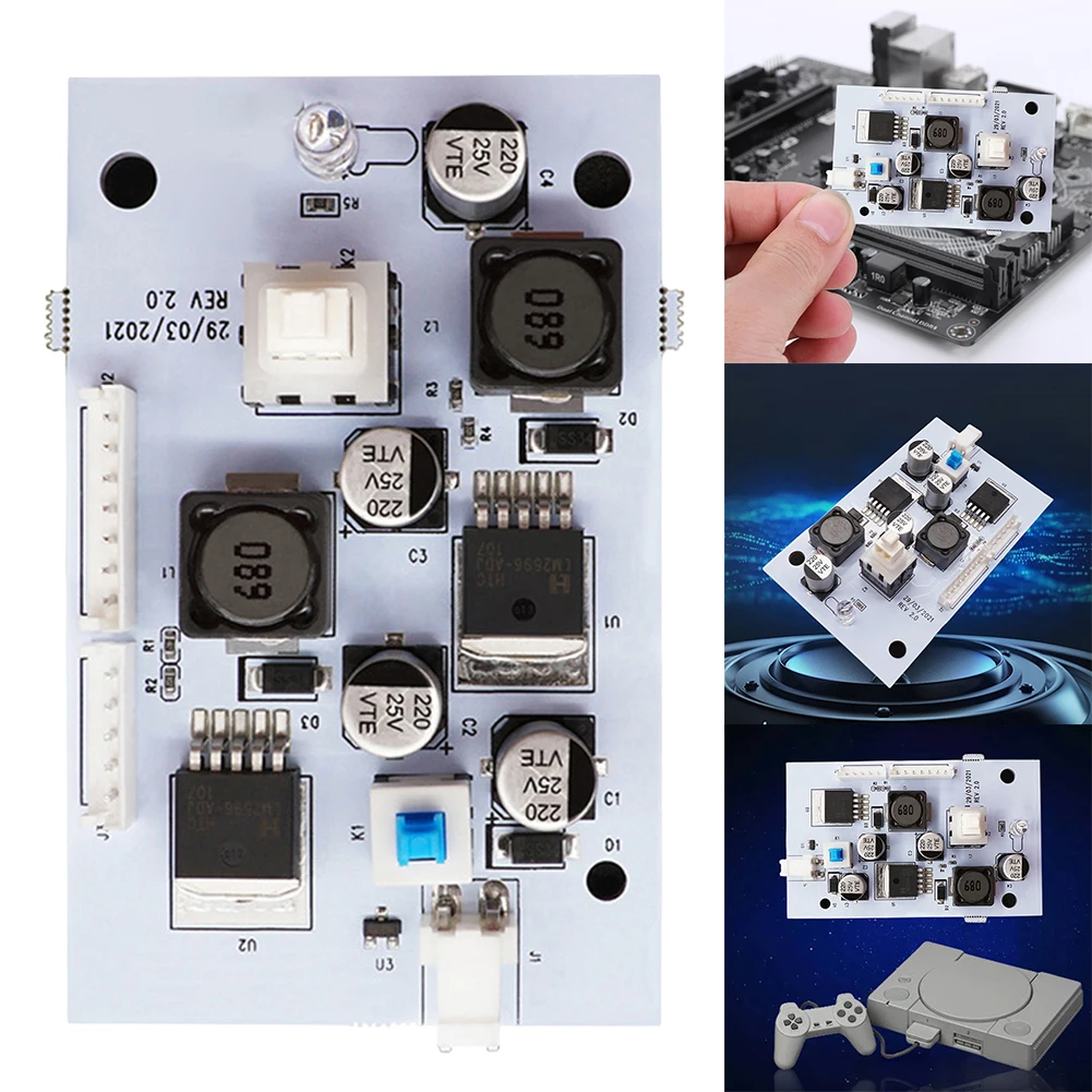 

Оригинальный сменный блок питания для консоли PS1PSU Fat, адаптер для зарядки 12 В для PlayStation 1