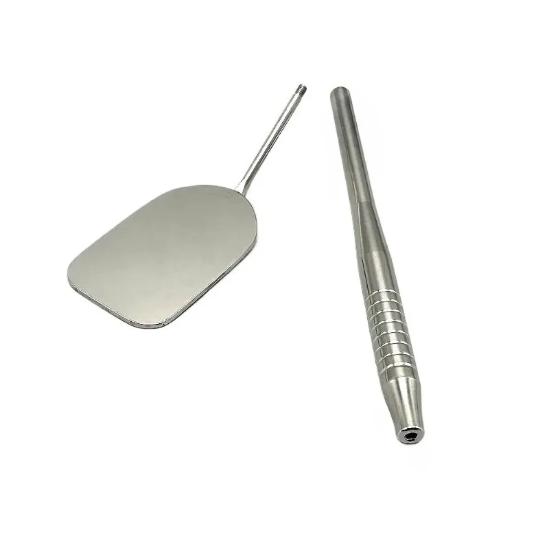 1 Pcs Lab Photography Mouth Mirror for Posterior Checking Lab Odontologia Double Faces Stainless Steel Lab Tools s