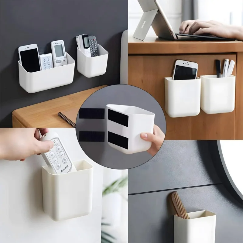 12 Pcs magic sticker tape heavy duty adhesive tape double sized sticky back Hook & loop strips square wall fasten mounting tape