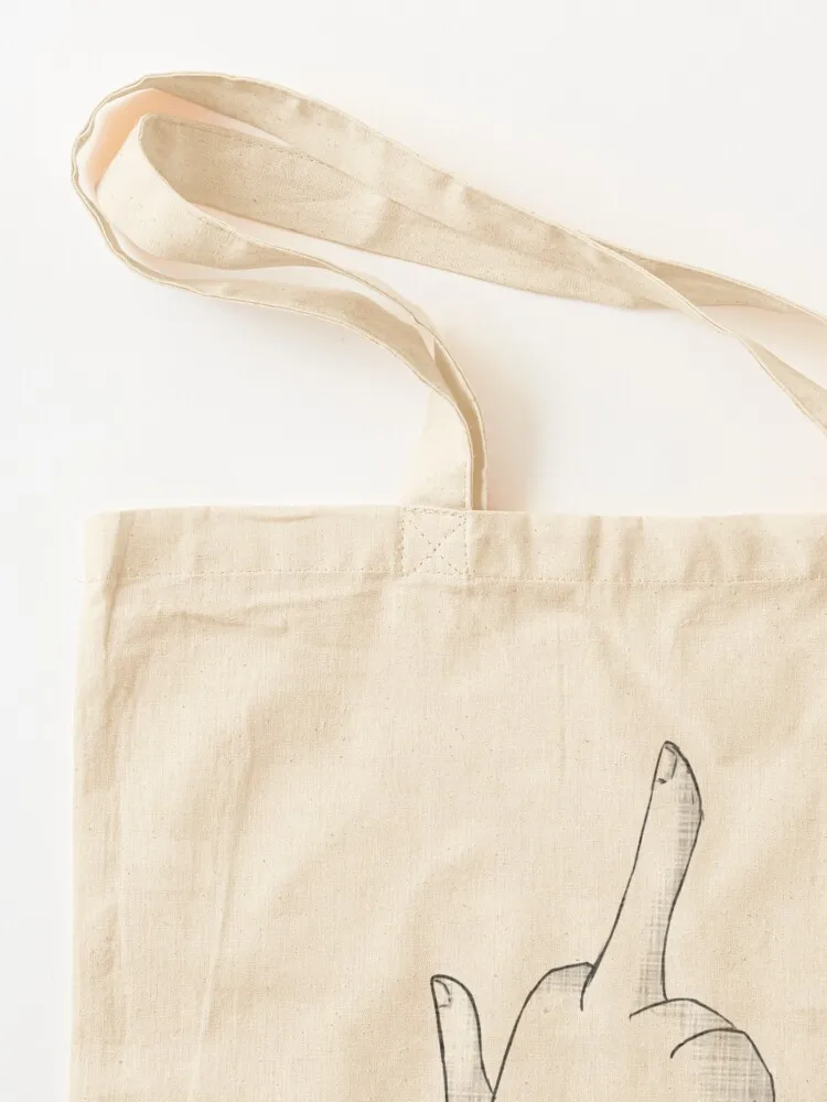 Hand gesture Tote Bag Big bag tote bag custom canvas tote bags shopping