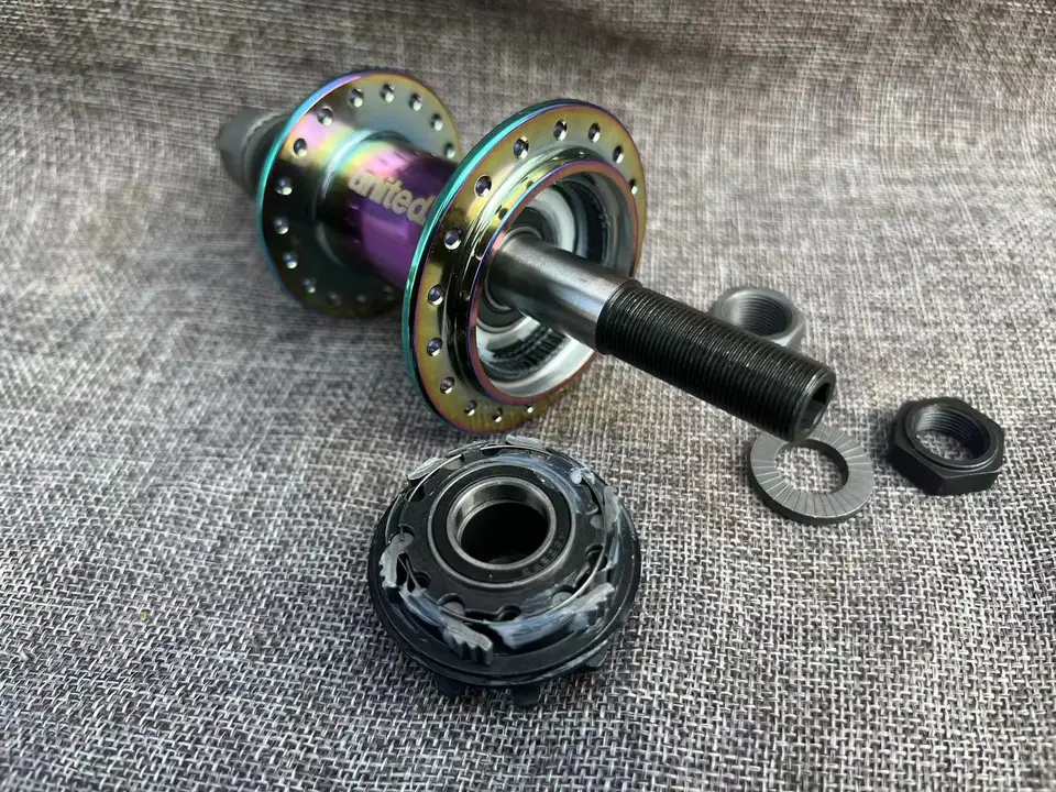 BMXハブセット　チタンパーツ　LHD BMXハブセット チタンパーツ LHD 【公式通販】