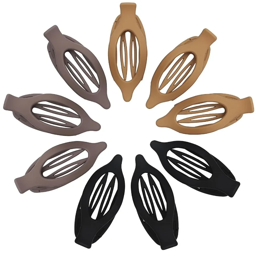 9 Paket Jepit Rambut Matte Flat untuk Wanita dengan Hasil Akhir Halus Ideal untuk Rambut Tebal dan Tipis Sempurna untuk Mengemudi dan Penggunaan Sehari-hari