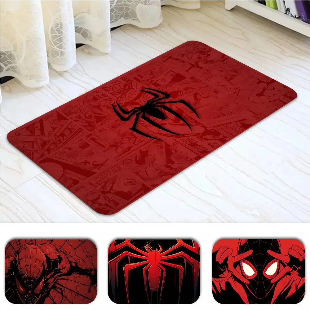 Cool-S-spider-M-man-S Carpet Bathroom Anti-slip Mat Door Mat Home Decoration Mat Entrance Door Mat Scratch-resistant Door Mat