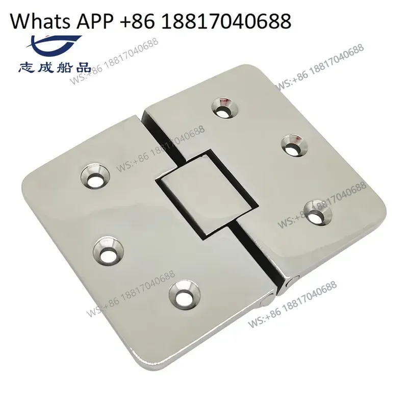 1PC for Zhicheng Thickened 316 Stainless Steel Heavy Duty Hinge Marine Deck Load Bearing Aluminum Frame Door Hardware