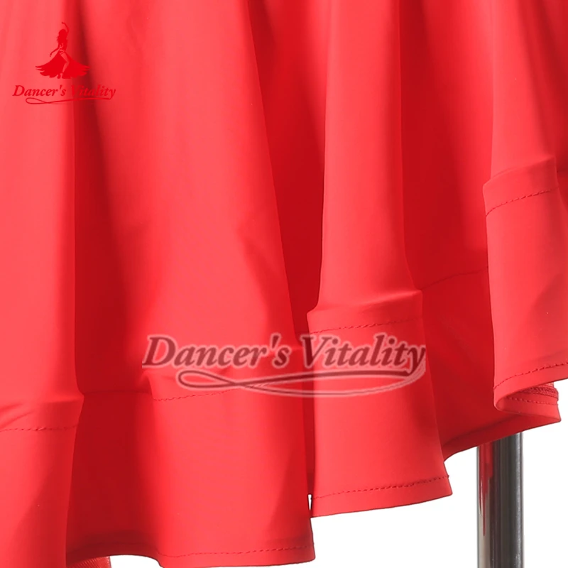 Robes de classe d'entraînement de danse latine pour femmes, enfants et adolescentes, tenue d'examen d'art, Chacha Samba Jive, personnalisée