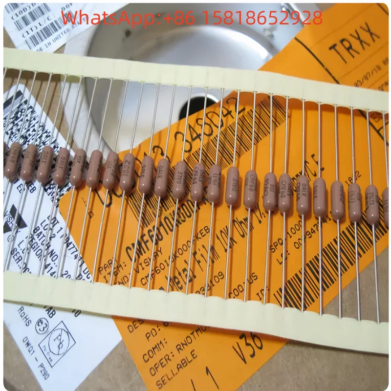 10pcs VISHAY-DALE 10K Resistors 1/2W 0.5W All-Copper Non-Magnetic Made in USA CMF6010K000FKEB
