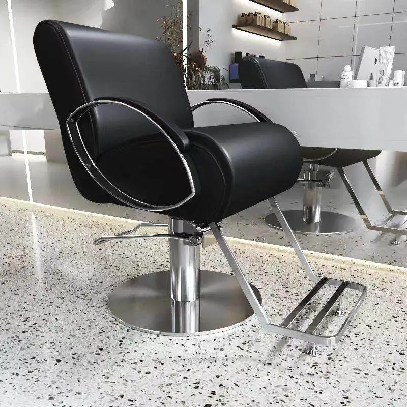 Barber shop chair Hair salon special hair salon hair cutting lift rotating perm and dyeing seat