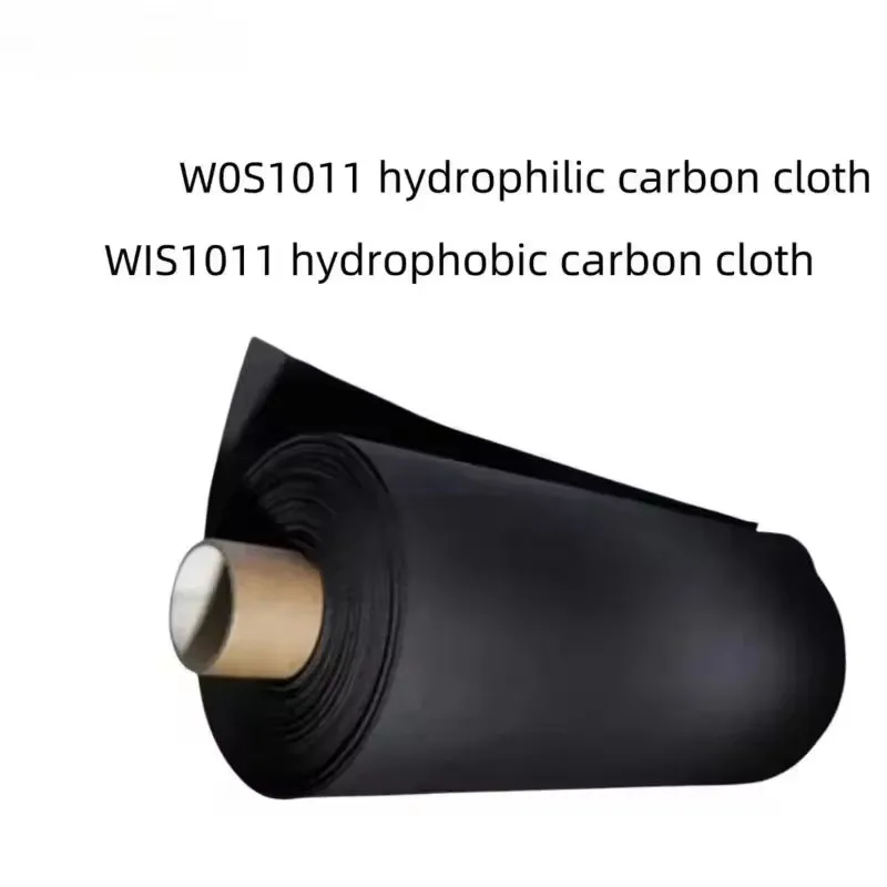 Conductive Carbon Cloth, WOS1011 W1S1011 Flexible Fuel Cell Carbon Cloth For PEMFC DMFC Biofuel Cells Supercapacitor Research