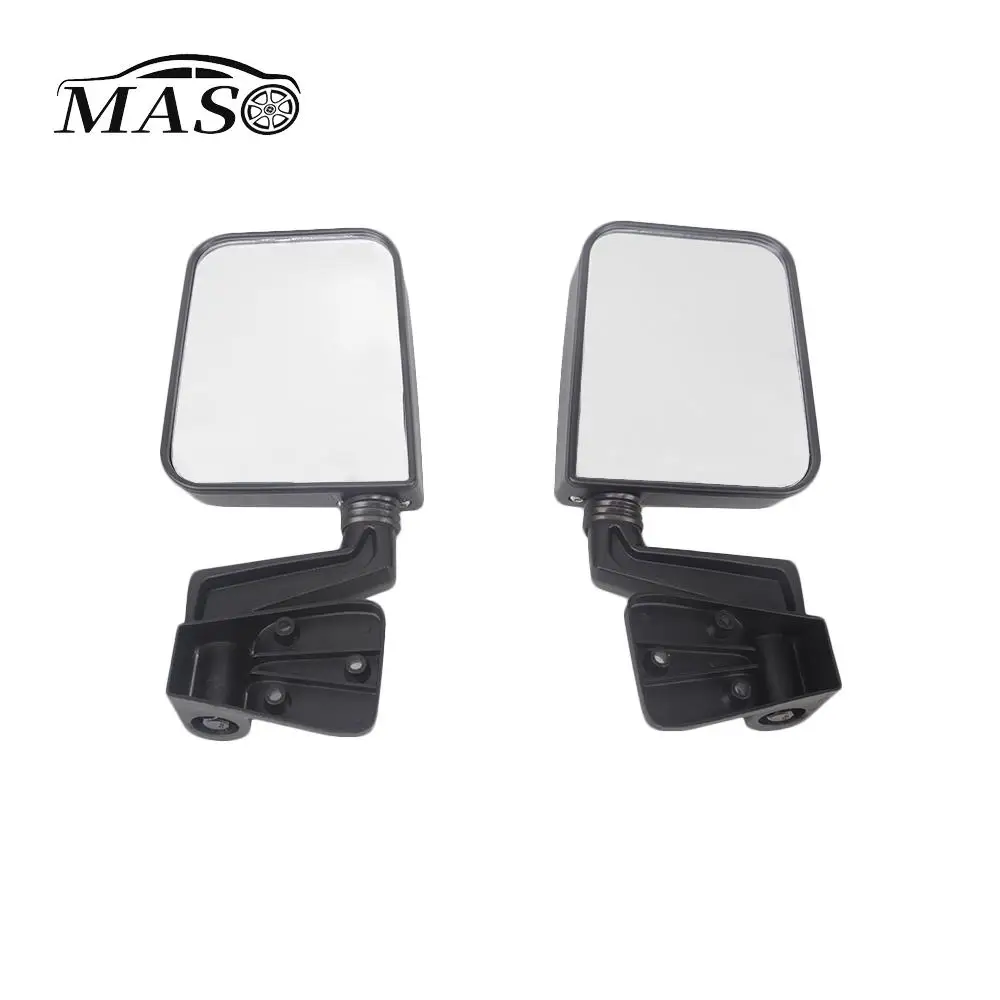 1 para ręcznych lusterek wstecznych do Jeep Wrangler TJ 1996 1997 1998 1999 2000-2006 Przednie lewe prawe lusterka wsteczne boczne