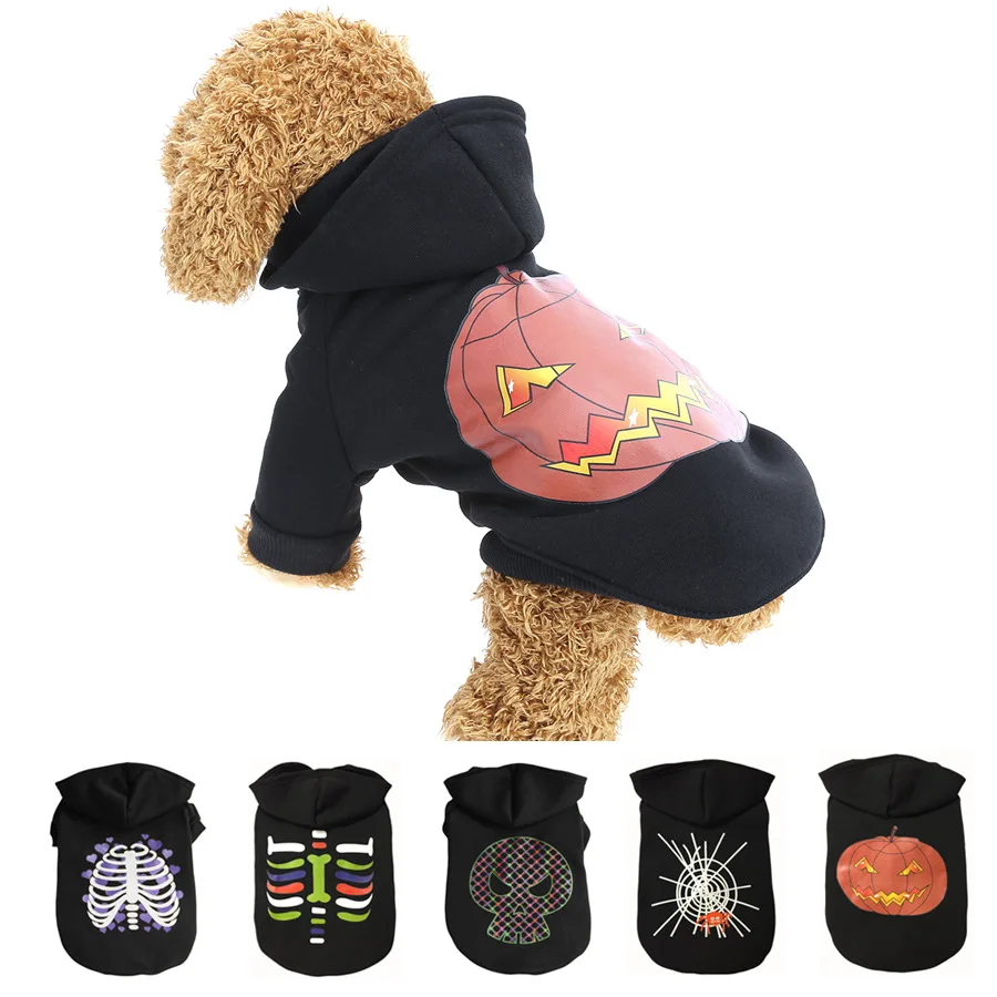 

Halloween Pet Dog Clothes Dog Sweatshirt Holiday Pet Dog Coat Schnauzer Clothes Dog Costumes Pet Clothes