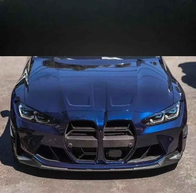 

Dry Carbon Suitable for BMW M3M4G80G82G8XMP Dry Carbon Fiber Front Lip Front Bumper Front Shovel Car Modification Parts