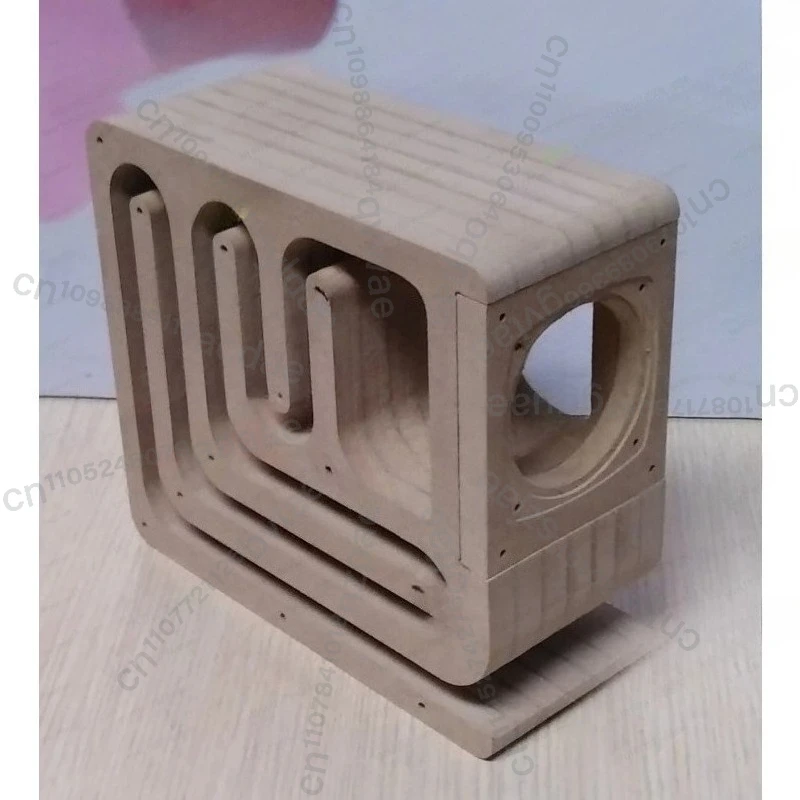 

3-дюймовые и 4-дюймовые деревянные колонки-лабиринты на заказ, пустые корпуса для компьютерных настольных ПК, полочные колонки и пара стереосистем для самостоятельной сборки.