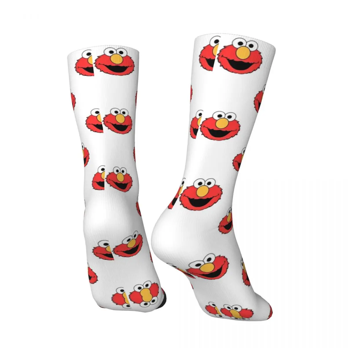 Cookie Monster Red Elmo Socks Autumn Stockings Gothic Women Men Breathable Socks Graphic Cycling Anti Slip Socks