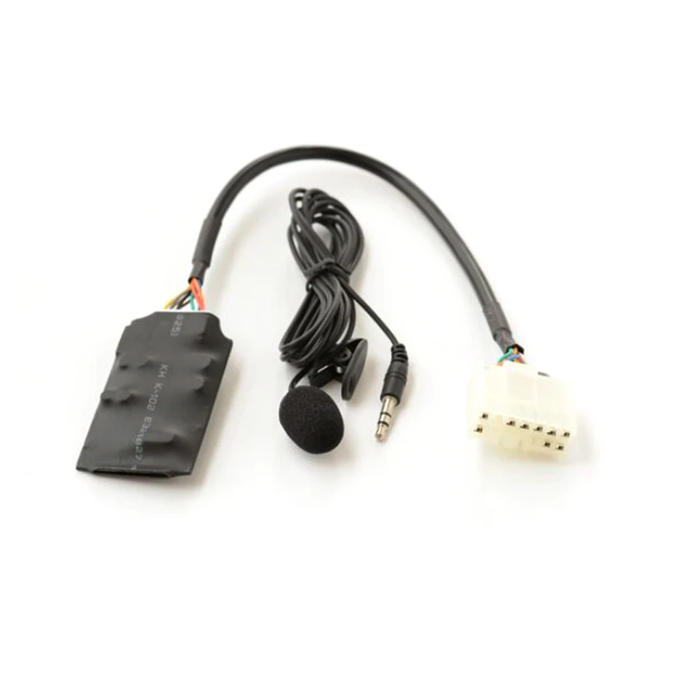 Auto Bluetooth 5,0 Kit AUX Hände Freies Adapter CD Wechsler Kabel für Toyota 5 + 7 12 Pin RAV4 Corolla avensis Auris Camry AVRCP Radio