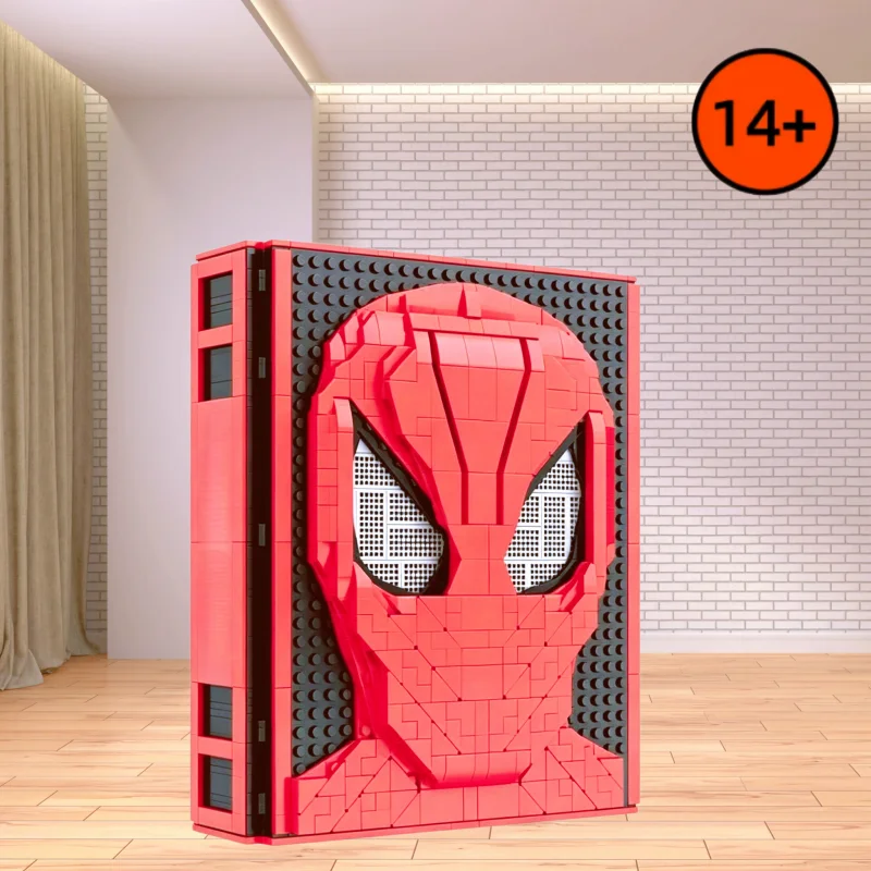 

Classic Character Series Book Building Blocks DIY Puzzle Model Home Interior Decor Souvenir Party Birthday Festival Gifts