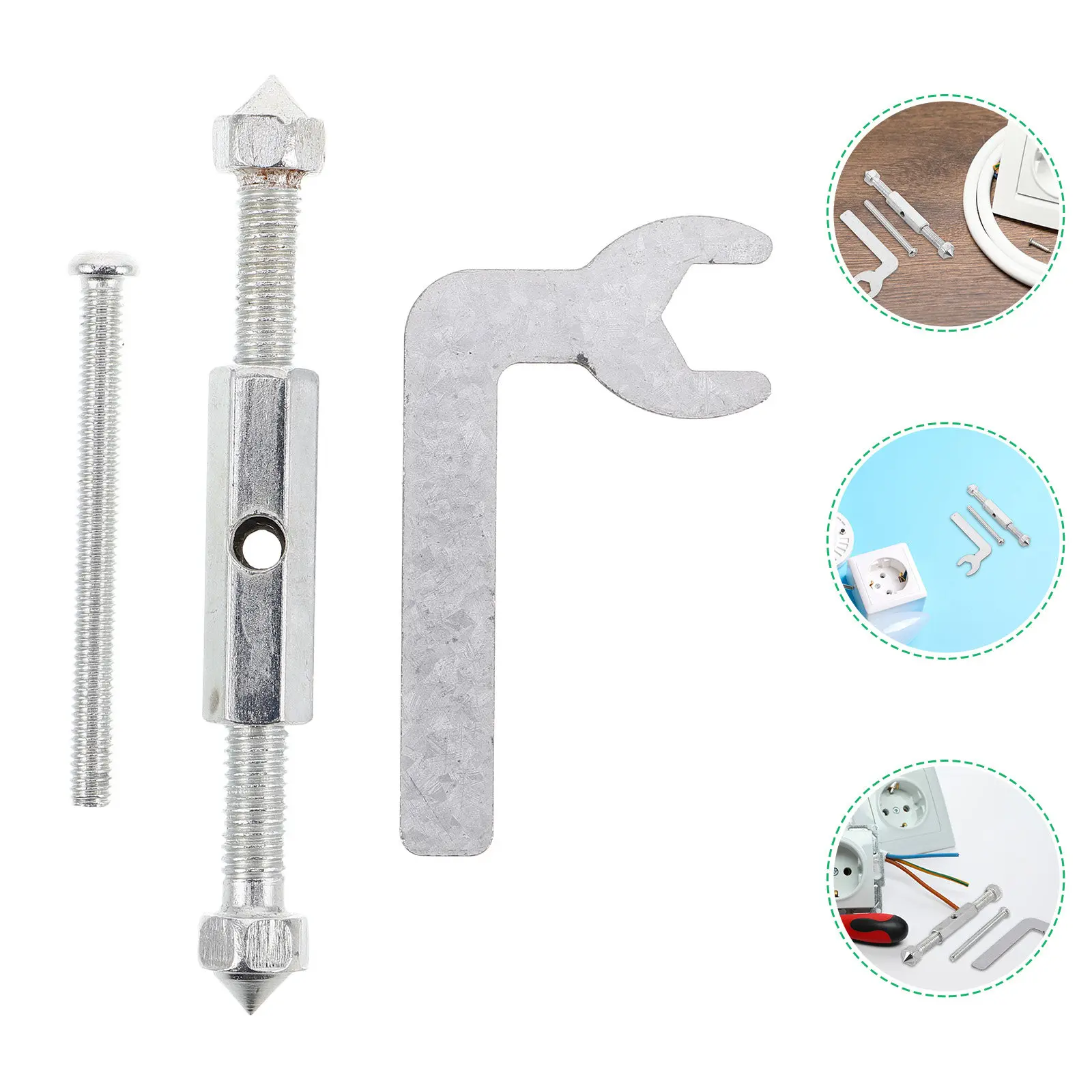 21 Piece Wall Switch Socket Repair Kit Support Rods for 86 Type Mounting Box Universal Outlet Fixer