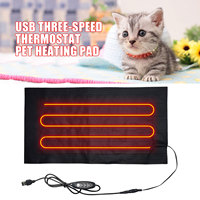 22x40cm/30X45cm 5V 2A USB Pet Warmer Heating Pad Electric Heater Pad Winter Warm Carpet For Animals Pet Heater Mat Carpet