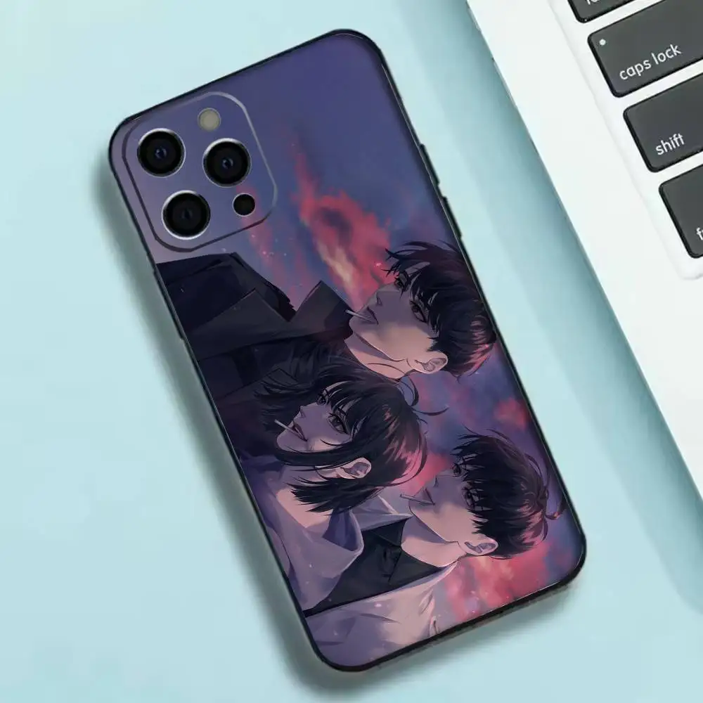 Чехол для телефона O-Omniscient Reader V-Viewpoint для iPhone17,16,15,14,13,12,11 Plus, мягкий черный чехол Pro Max