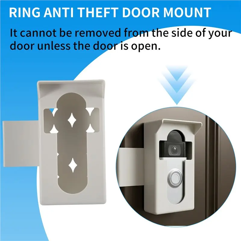 [NEW!A93G】 Video Doorbell Mount, Ring Doorbells For Ringdoorbell Mount No Drill Holder Bracket For Apartment Door Hom