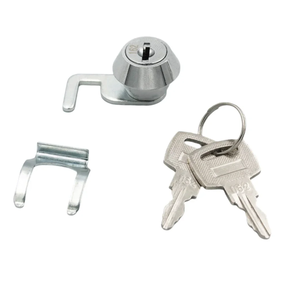 Mini Cam Lock With Quick Clip For Cash Box POS Drawer GYM Locker Metal Cabinet Airbox Lock Lock Cylinder Hardware