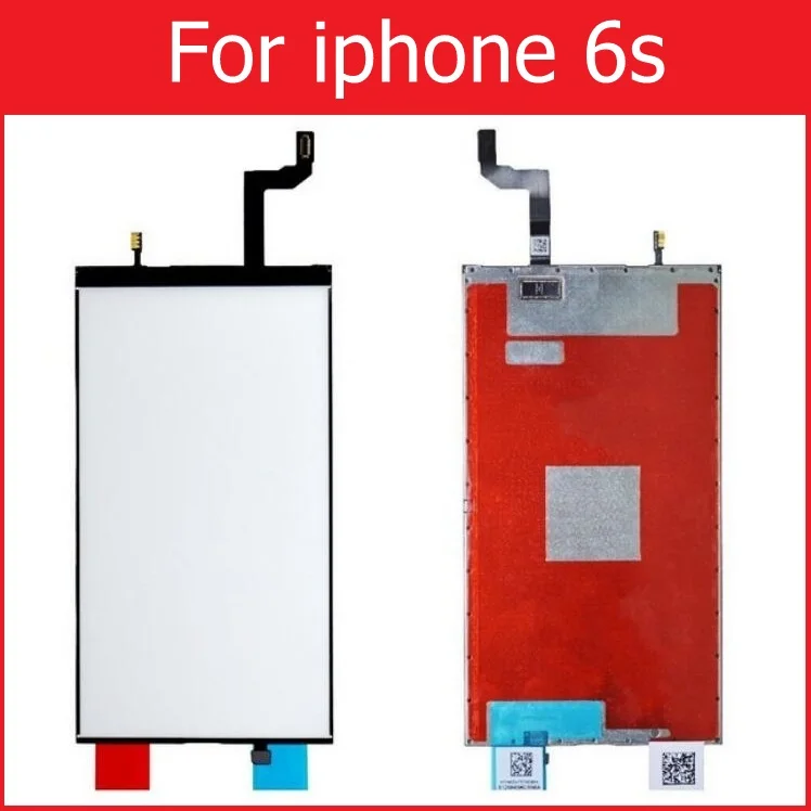 LCD Display Backlight Panel For iPhone 4 4s 5 5c 5s 6 6s 7 8 Plus Lcd Screen Backlight Film with 3D Touch Function Flex Cable