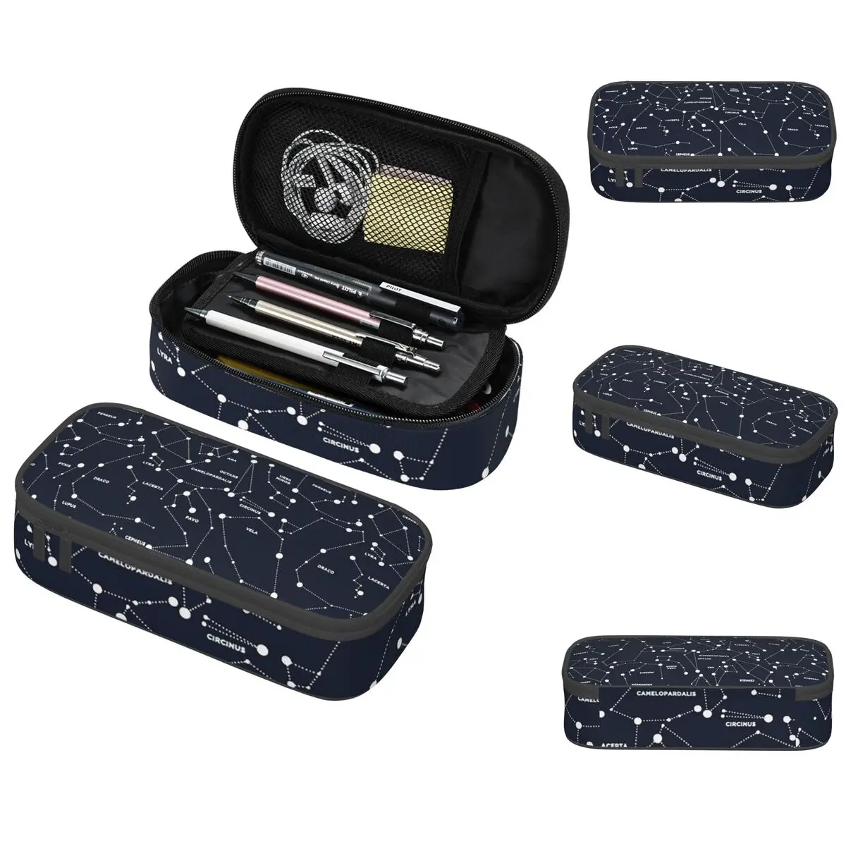 Mysterious Constellations Of Stars In The Universe Pencil Case School Pen Box Pencil Bag Stationery Supplies Pen Holder Bag