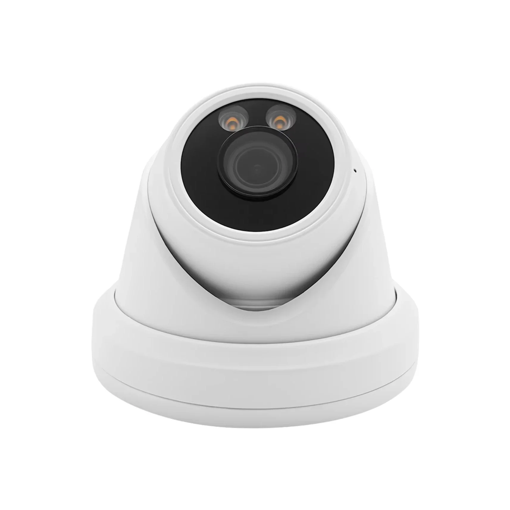 

2026 AI Face Detection Turret Security Camera 2.8-8mm Lens 3x Optical Zoom Poe System 20-25m