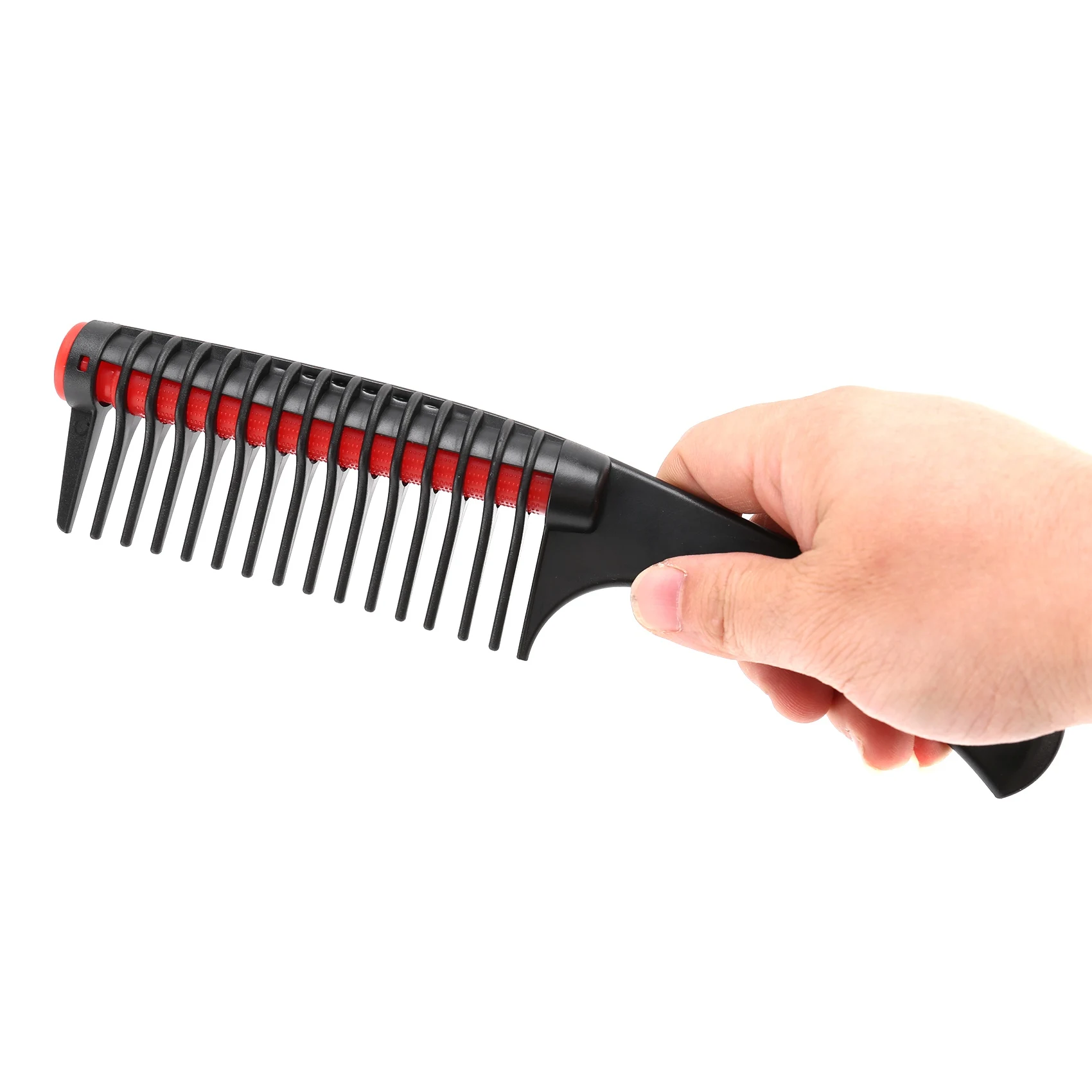 VEHO-3 Pack Hair Comb, Comb Roller, Detangling Roller Comb Integrated Hair Roller Comb, Anti Splicing Comb For Salon Barber Hair