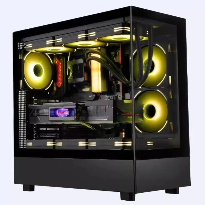 

I5 14600KF + RTX5060 8G e-sports game without pillars sea view room game console