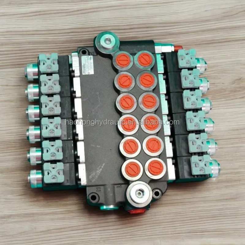 

6Z80-AAAAAA-ES3-12/24VDC-G Hydraulic Solenoid Operated Directional Control Valves Hydraulic Distributor