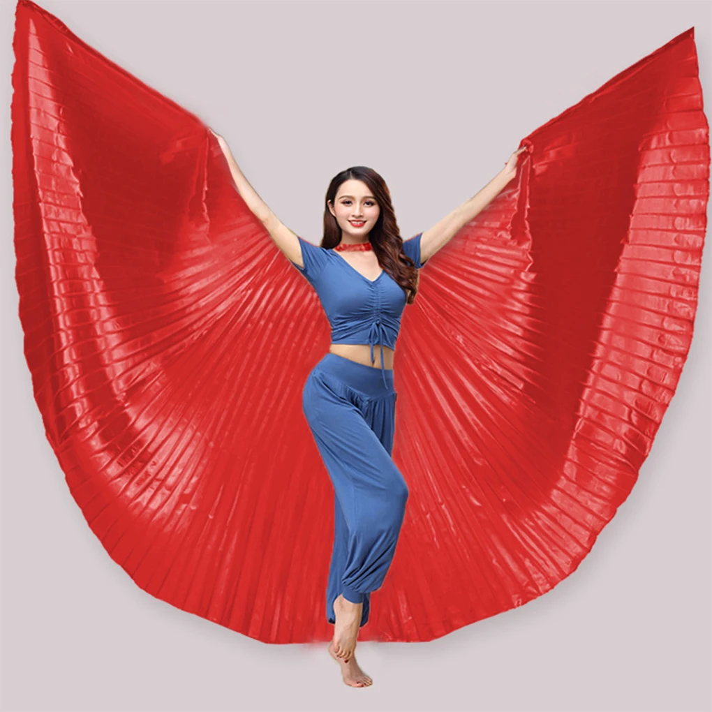 Ala de danza del vientre disfraces para adultos señoras accesorios de baile fiestas negro