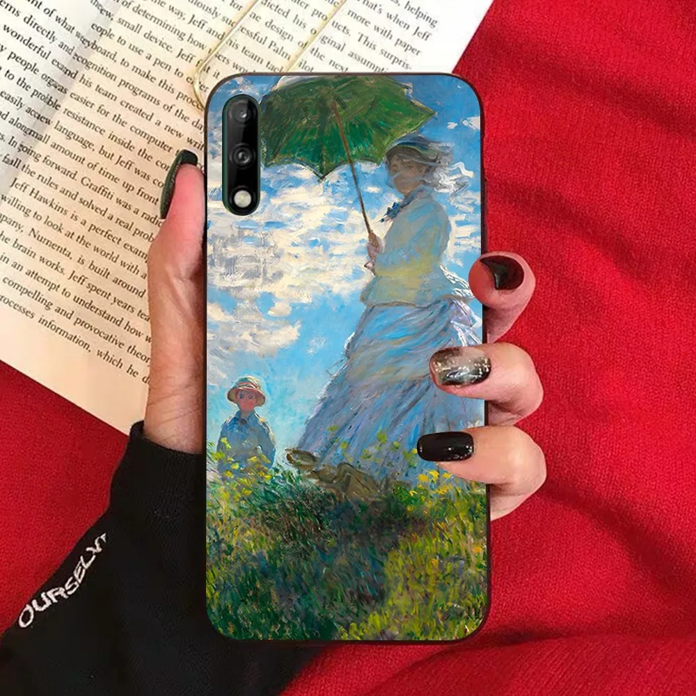 Claude Monet Impressionist Phone Case For Samsung A 10 11 12 13 20 21 22 30 31 32 40 51 52 53 70 71 72 73 91 13 Shell