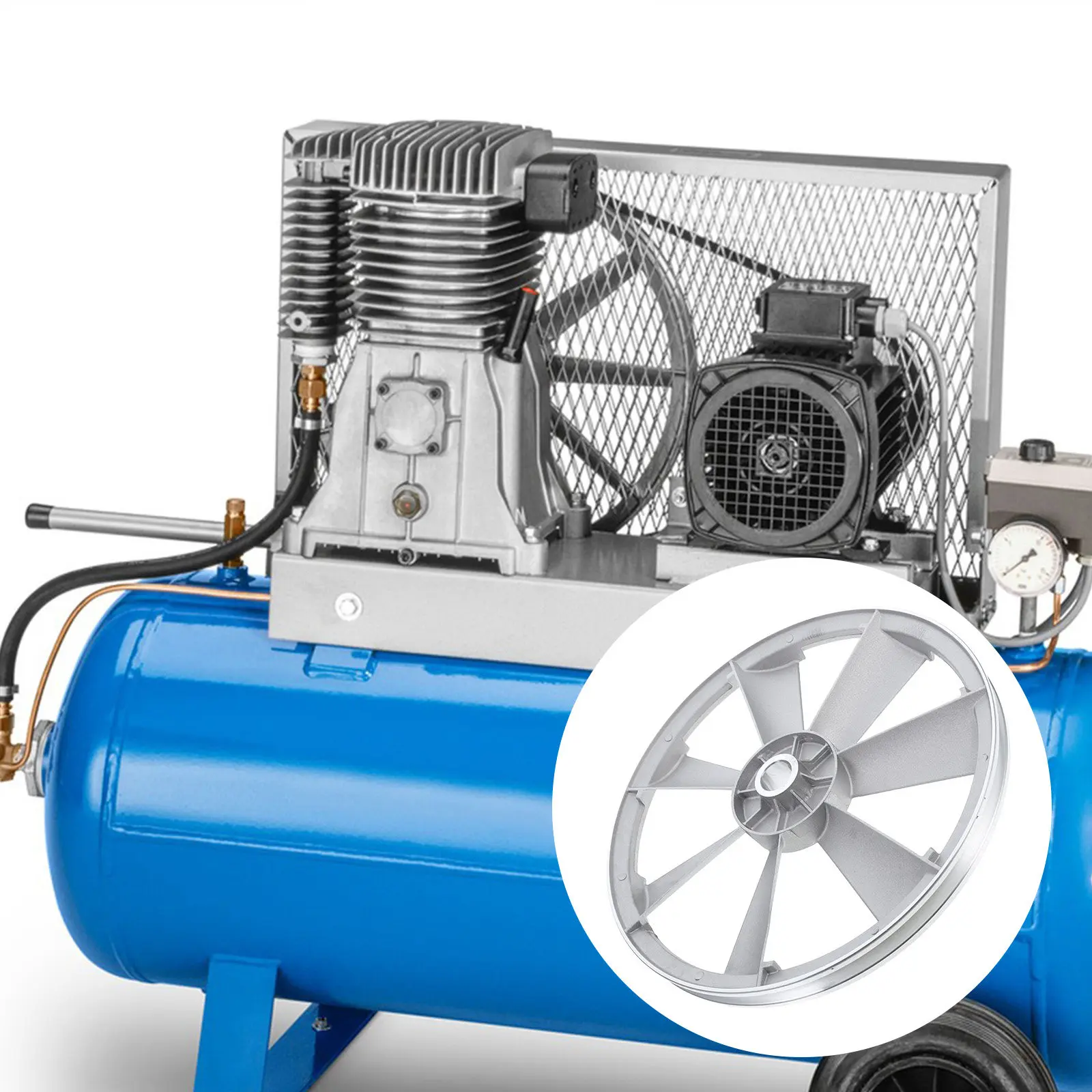 

Металлический ременной шкив с одним пазом для воздушного компрессора, запчасти для воздушного насоса, сменное ременное колесо для компрессора, детали для шиномонтажного станка