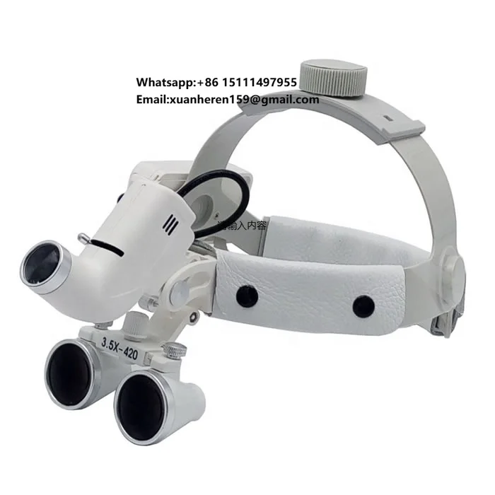 

Наголовные хирургические лупы с LED-подсветкой