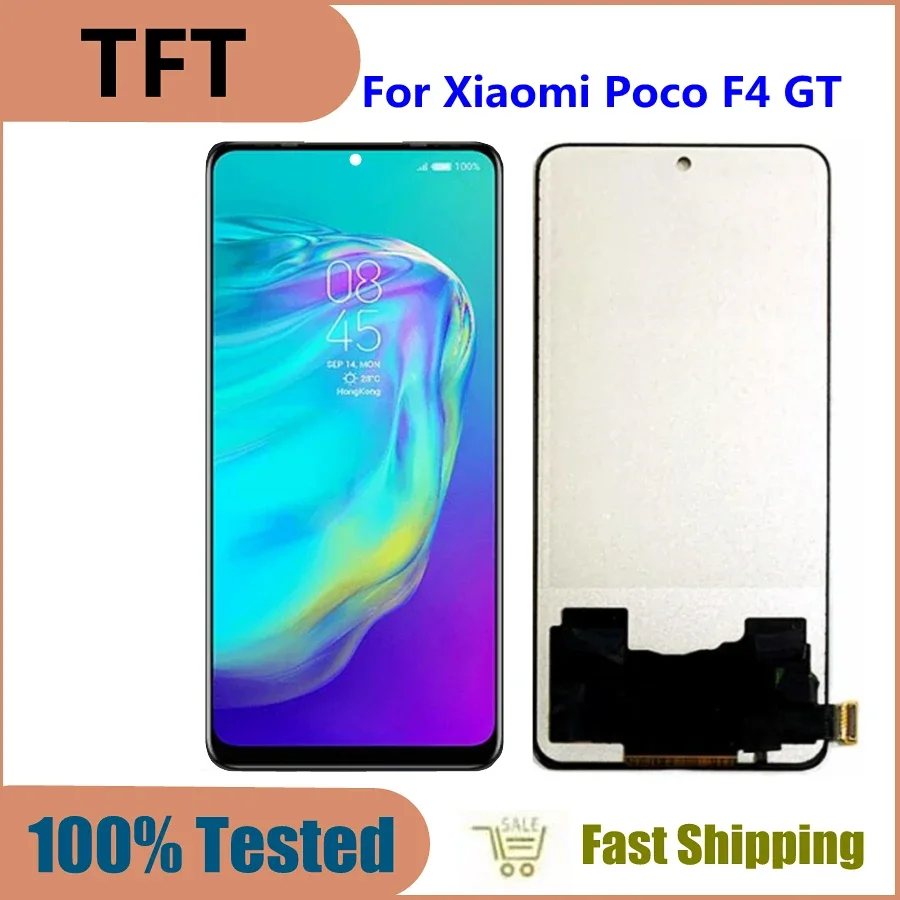 

6.67'' TFT For Xiaomi Poco F4 GT Screen LCD Display Screen Digitizer Assembly For POCO F4 GT 21121210G Display Touch Screen