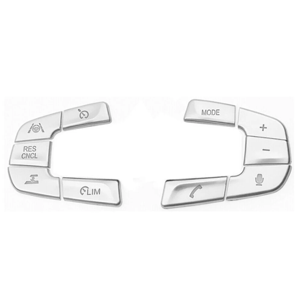 Sporty Steering Wheel Switch Button Cover Trim Stickers for BMW 5 G30 G38 X3 G01 18 22 Enhance Your Driving Experience