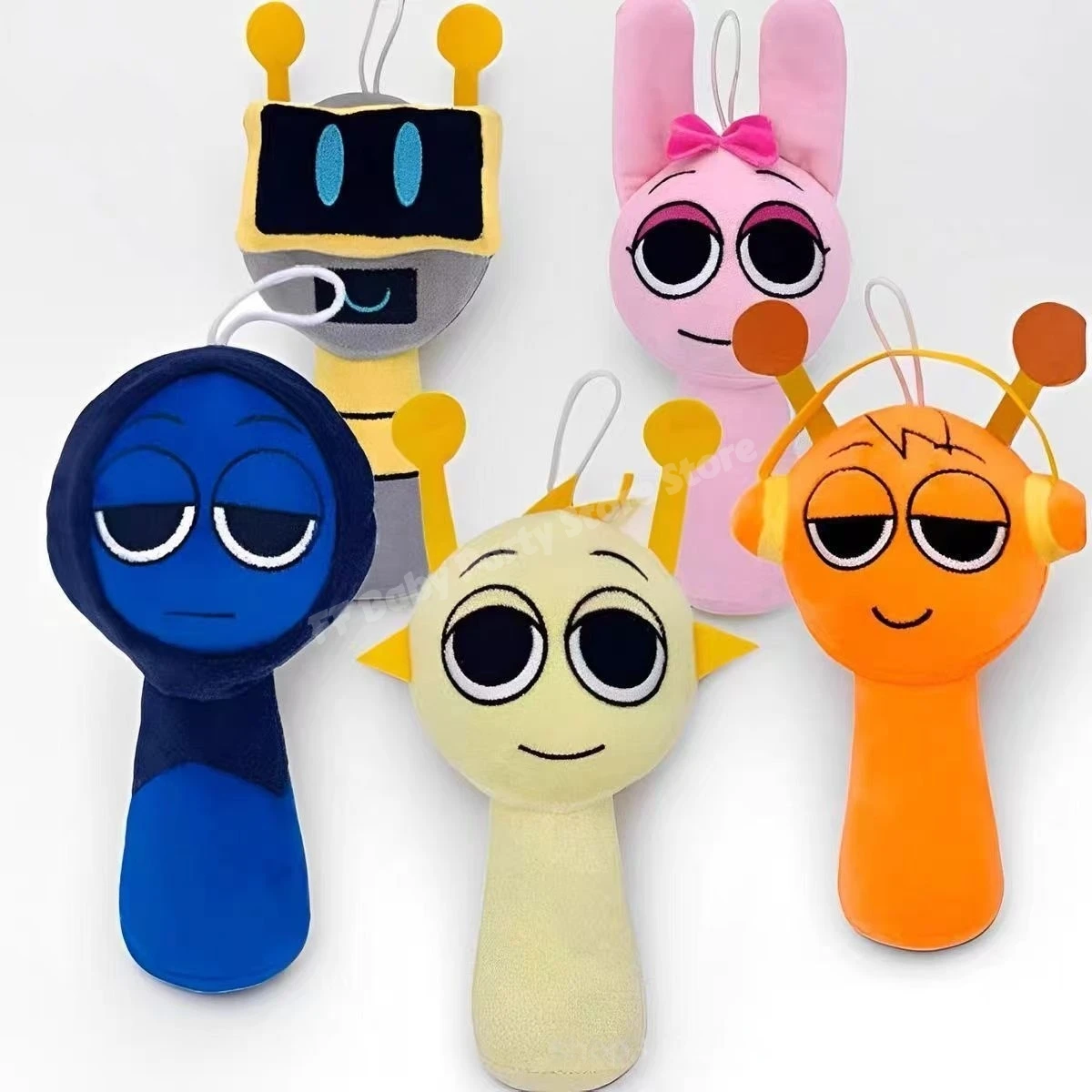 Sprunki Plush Doll Game Jevin Pinki Oren Simon Pillow Stuffed Dolls Sprunki Plush Toys Birthday Christmas Gifts Party Favors